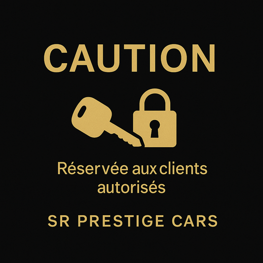 Caution – SR Prestige Cars